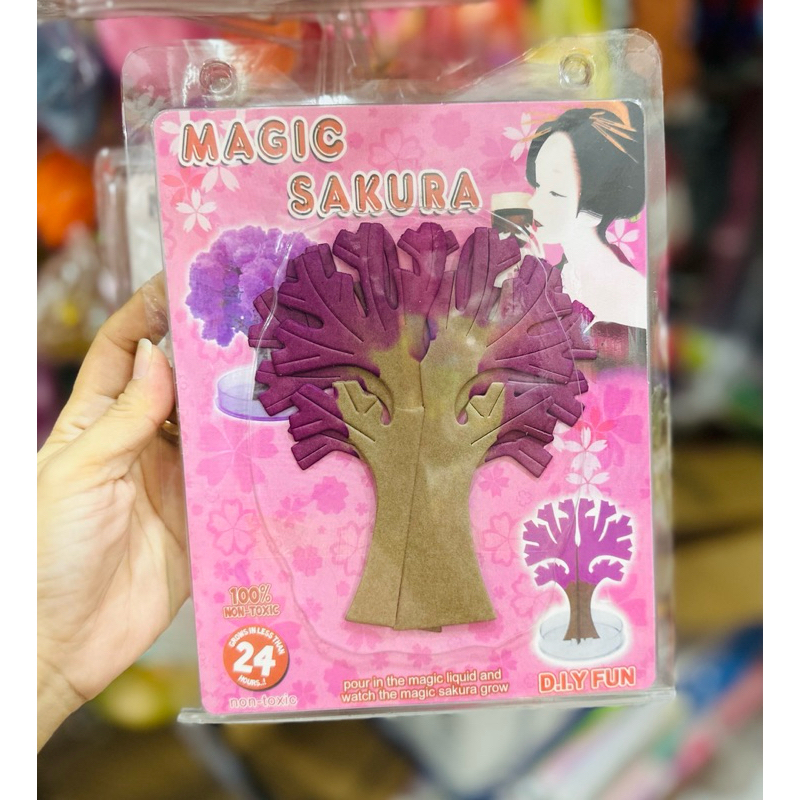 Cây Thông Ngâm, Hoa Anh Đào, Con Công, Công Chúa Nở Hoa - Đồ Chơi Thông Ngâm Tuổi Thơ Mẫu Lớn Siêu Xinh Chơi Noel