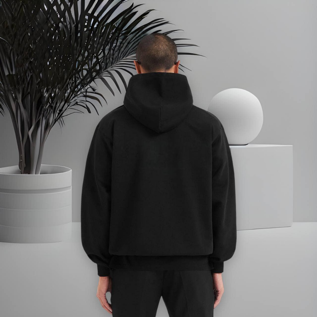 HOODIE METAL LOGO - BACK