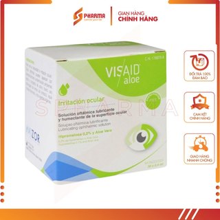 Dung dịch nhỏ mắt visaid aloe – giảm cảm giác mỏi mắt, khô mắt và kích ứng mắt - avizor tây ban nha