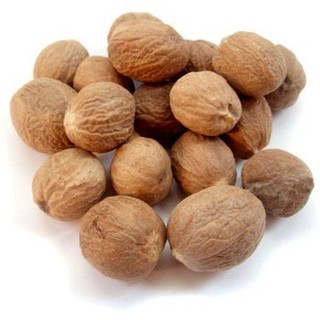 1Kg Nhục đậu khấu nguyên hạt - Nutmeg whole hạt thơm sạch hàng Ấn Độ