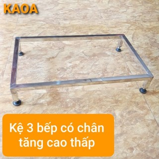 Kệ bếp điện từ inox ( inox 304 dày 1.5 mm )