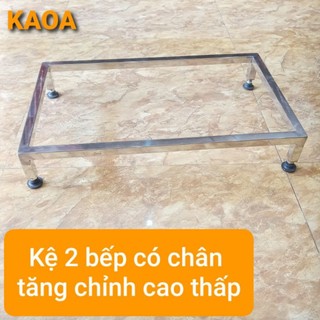 Kệ bếp điện từ inox ( inox 304 dày 1.5 mm )