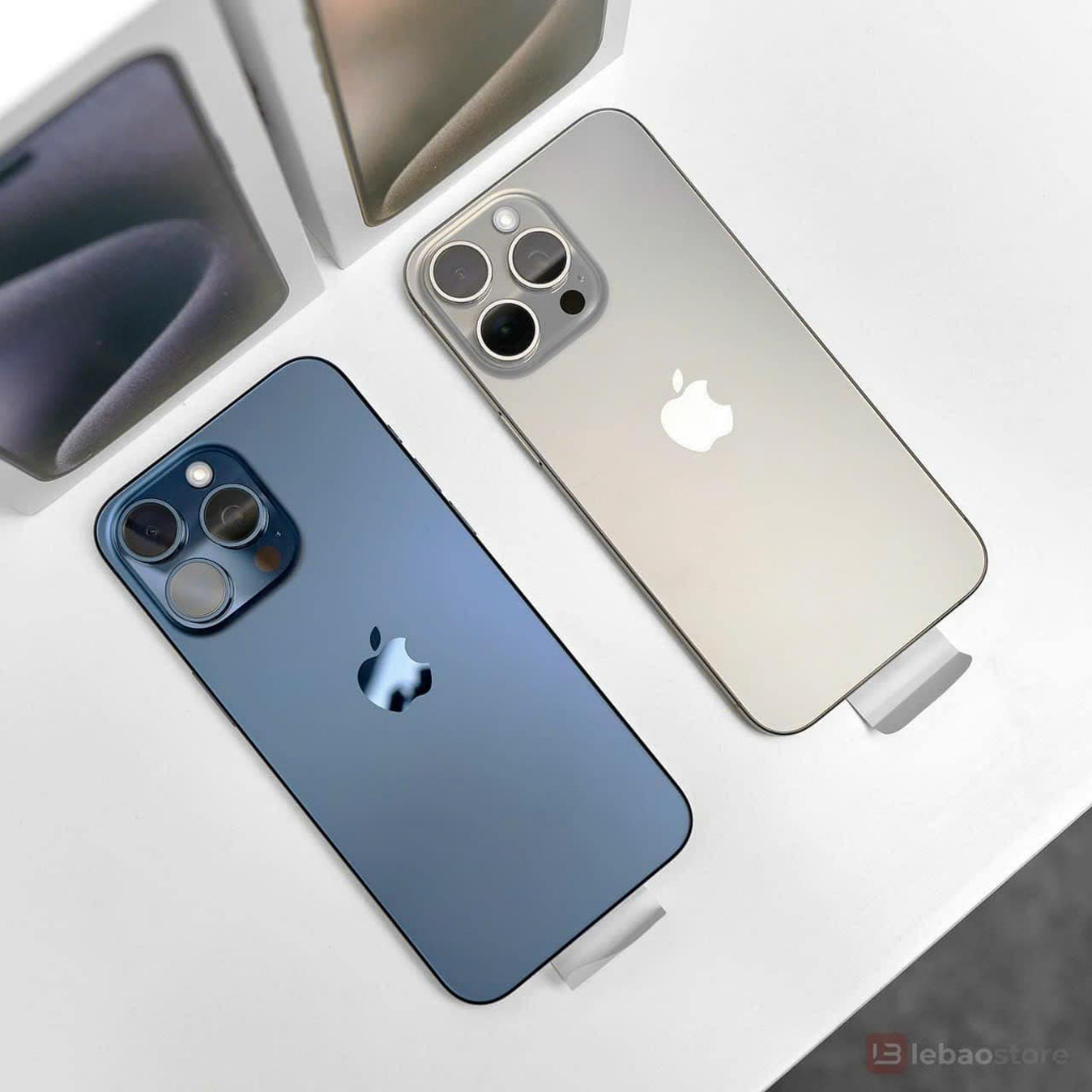 Điện Thoại 15promax titan tự nhiên 256Gb mã VN/A Tặng kèm phụ kiện