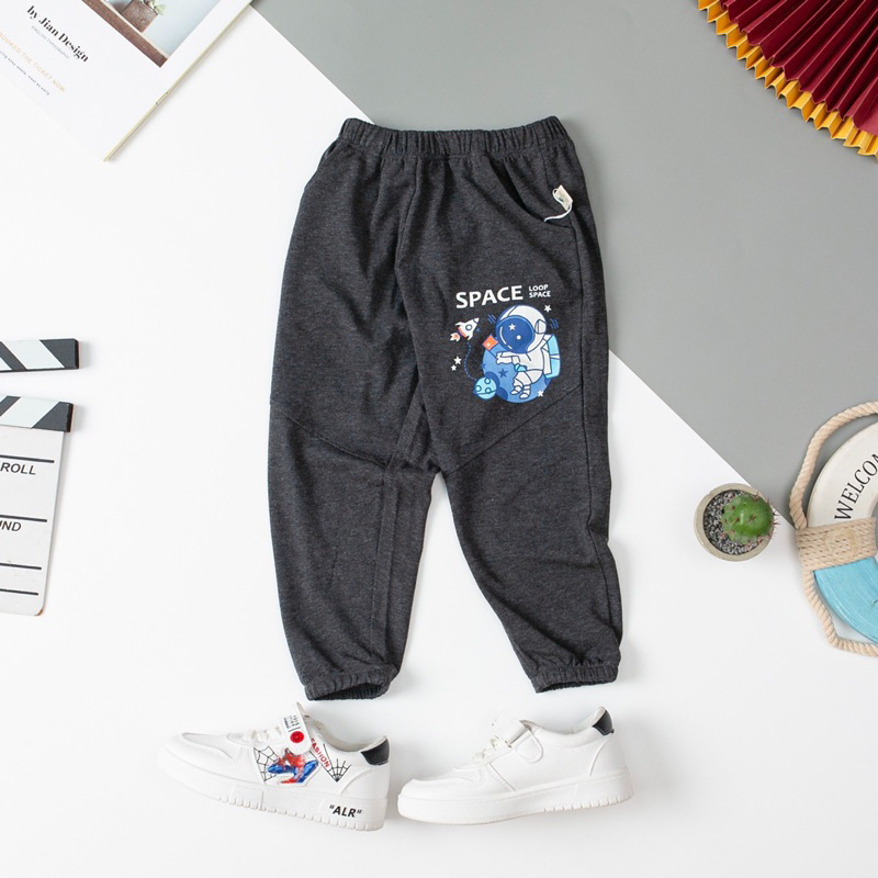 Quần cotton thu đông bé trai 1-7y . Chất cotton mềm mịn, thấm hút mồ hôi, co giãn tốt