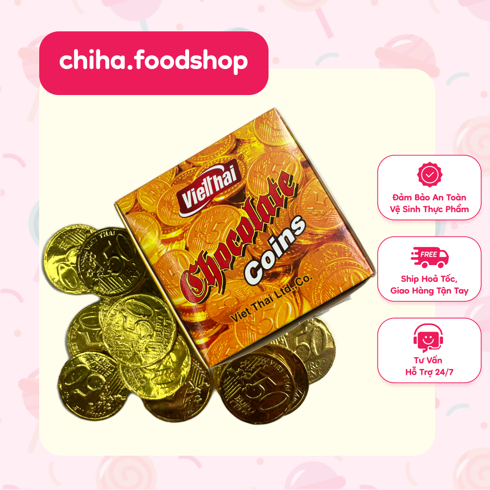 Socola Đồng Tiền size Lớn ( Hộp/560 gram)