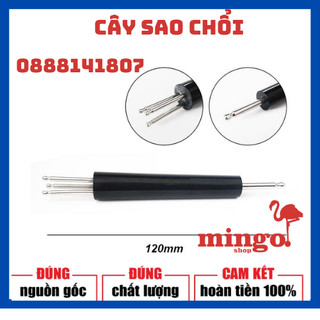 cây sao chổi/ dò 3 chấu - dụng cụ diện chẩn