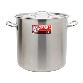 Nồi hầm zebra inox 1 đáy 32x32cm 26l - 171032 hàng nhập khẩu thái lan cao cấp