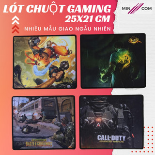 Lót chuột chơi game mincom nhiều hình xinmeng may viền dày dặn, bề mặt mịn chống bám bụi, chống trượt