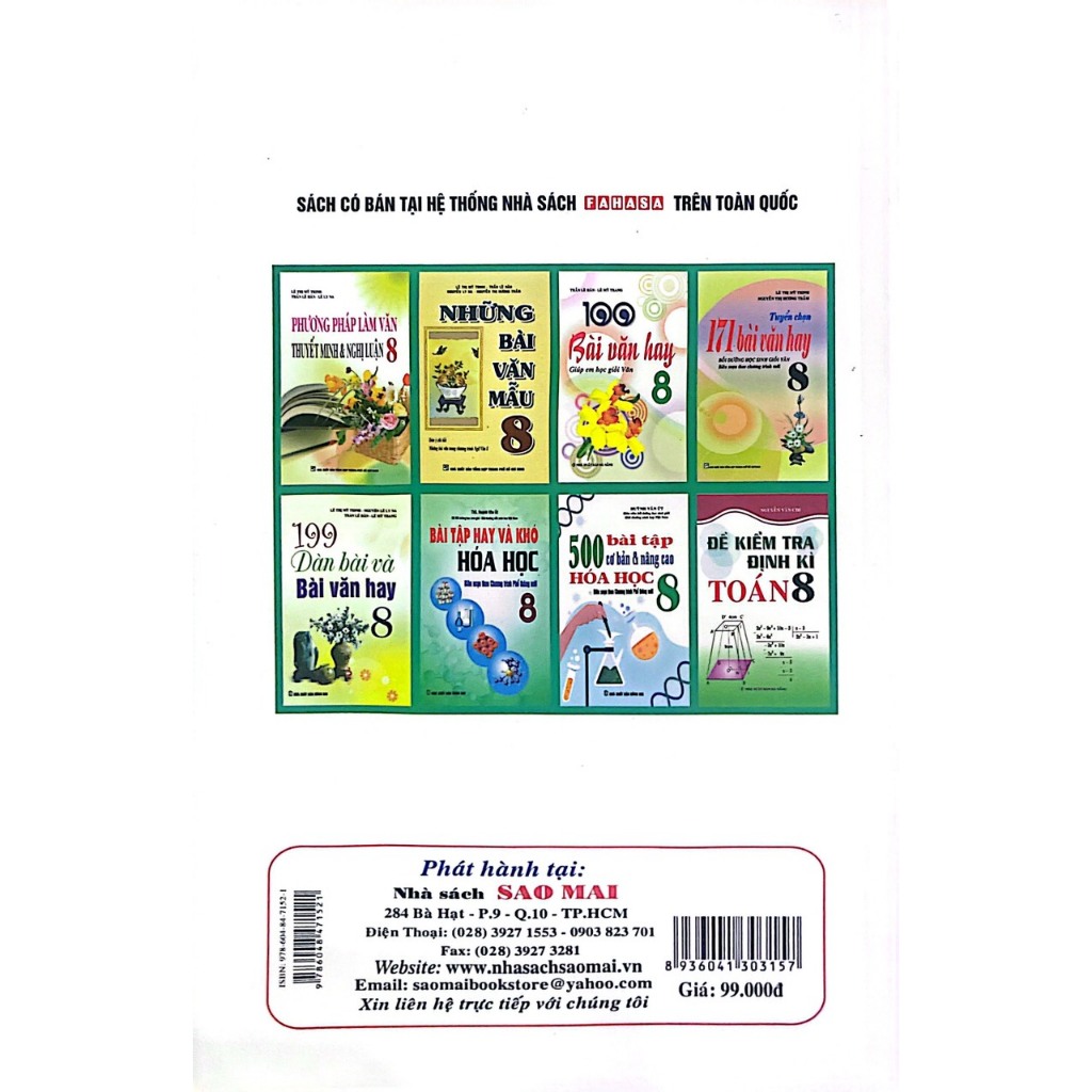 Sách - Phân Loại Và Hướng Dẫn Giải Các Chuyên Đề Hóa Học Lớp 8