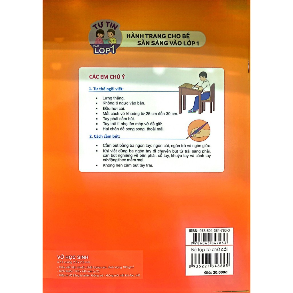 Sách - Bé Tập Tô Chữ Cái