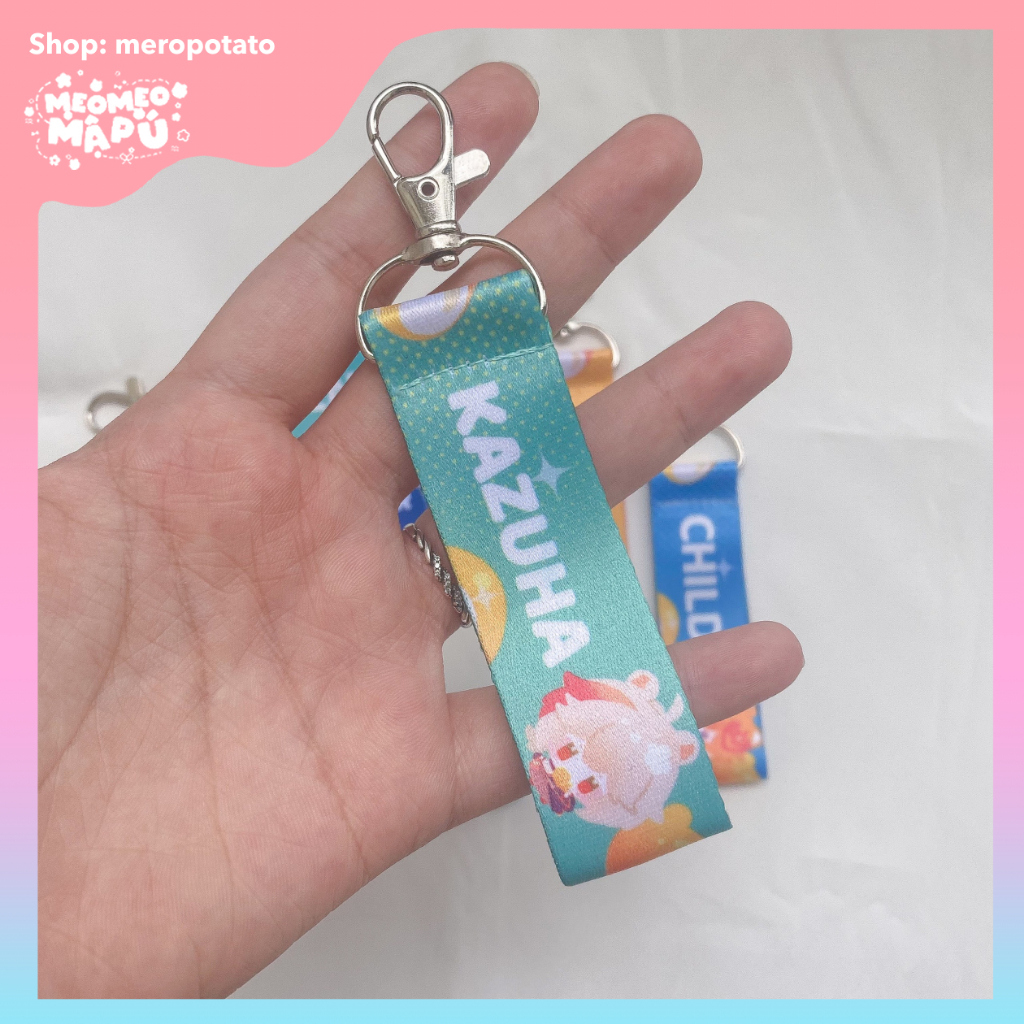 Dây treo điện thoại móc khóa straps Genshin Impact và Honkai Star Rail version 2.0