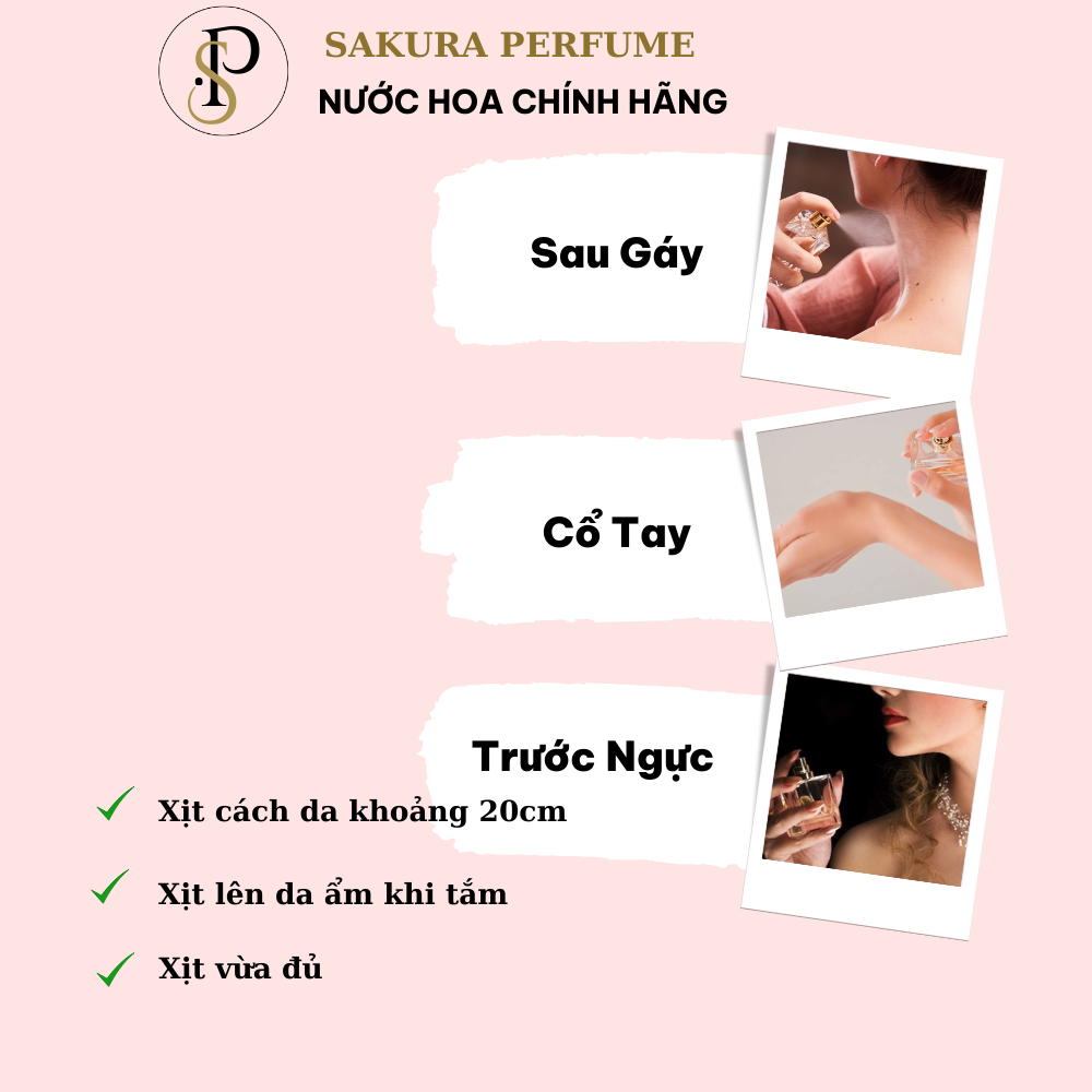 Nước hoa nữ Dior Jadore J'adore EDP chiết 10ml chính hãng hương thơm quyến rũ nhẹ nhàng say đắm | Sakura Perfume