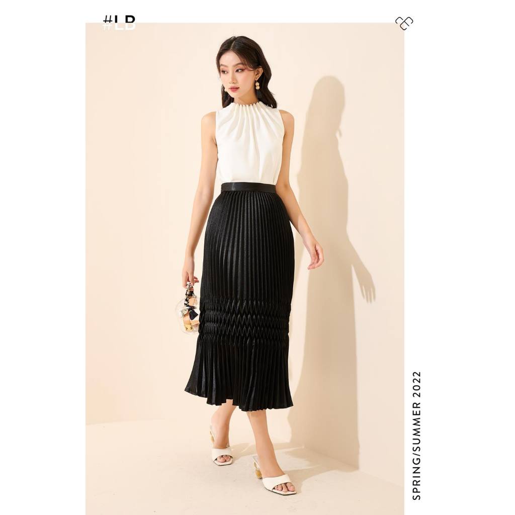 Áo sát nách cổ chít li - Everluxe