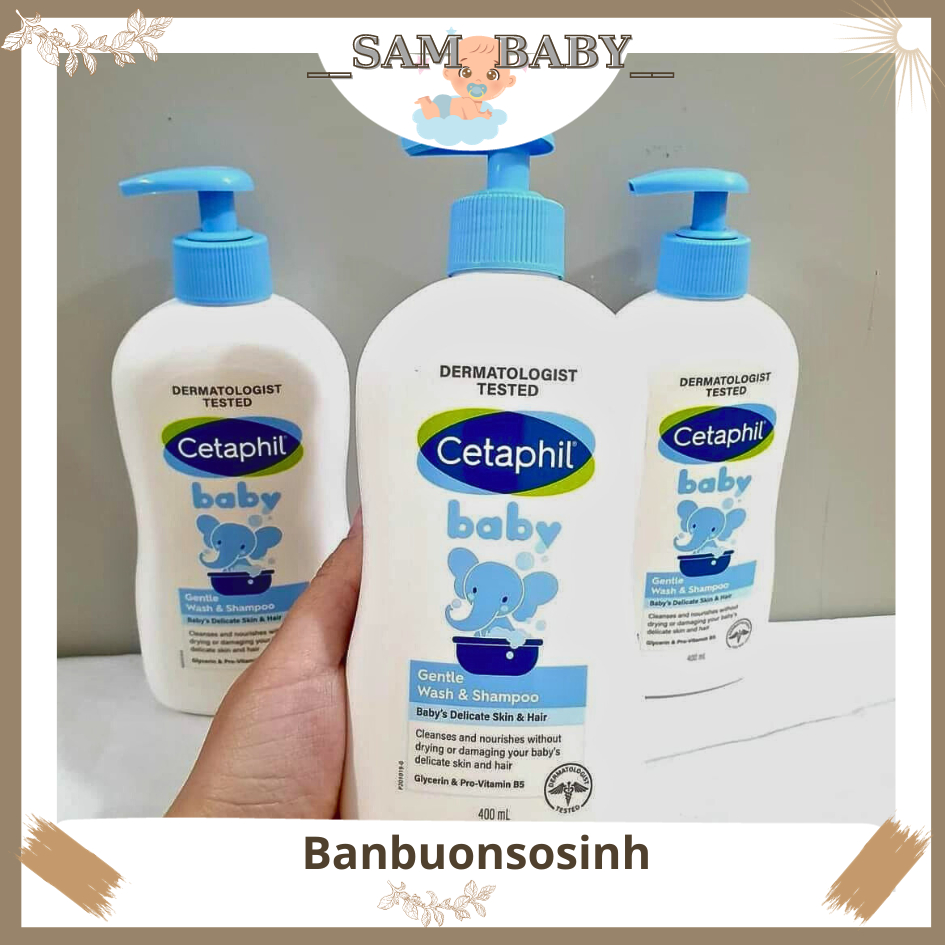 Sữa tắm gội Cetaphil 230ml/400ml