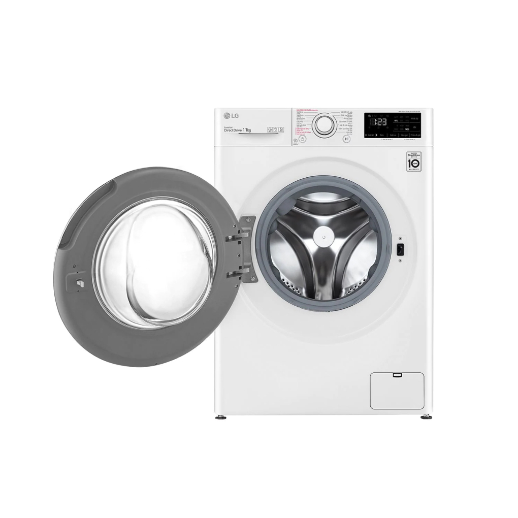 Máy giặt LG 9kg FM1209S6W lồng ngang cửa trước màu trắng, bảo hành chính hãng 24 tháng