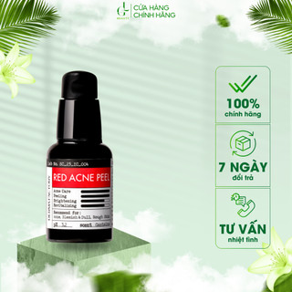 Huyết thanh tẩy da chết hóa học Derma Factory Red Acne Peel 30ml
