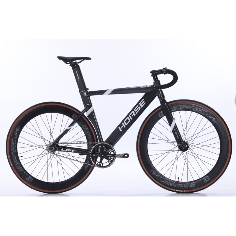 Xe Đạp Fixed Gear Horse Khung Nhôm Không Mối Hàn