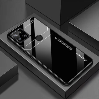 Ốp Lưng REALME C12, C15, C25, C25S Mặt kính gương sáng bóng cao cấp