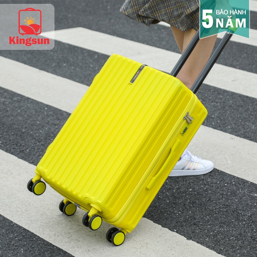 Vali kéo du lịch Size 24 Kingsun KS 219, bảo hành 5 năm