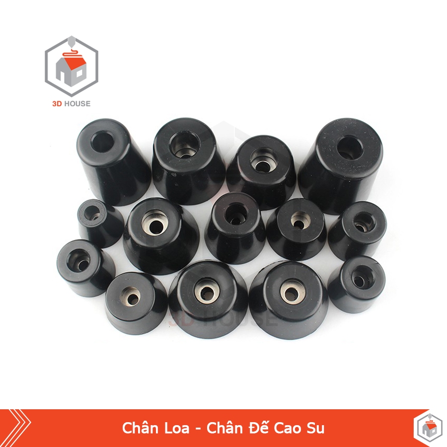 Chân Loa Chân Đế Cao Su Chống Trượt Cho Máy In 3D, CNC