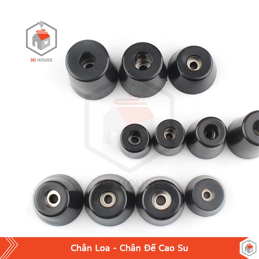 Chân Loa Chân Đế Cao Su Chống Trượt Cho Máy In 3D, CNC