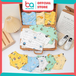 Bộ Chip Cho Bé Trai Bé Gái Minky Mom In Bò Sữa Chất Thun Lạnh Co Giãn Tốt Mềm Mịn,Bộ Mặc Nhà Cho Bé - CHIPBO1