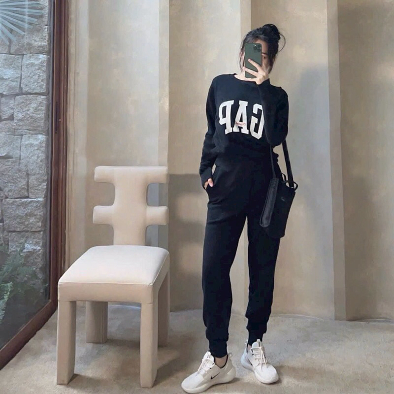 Maihuong⚡️BỘ NỈ DA CÁ GAP 4 MÀU CHO NỮ