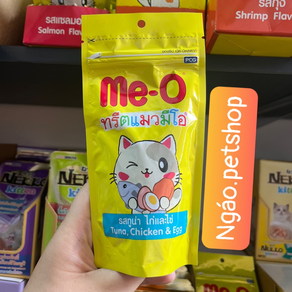 Bánh thưởng cho mèo Me-O 50g _