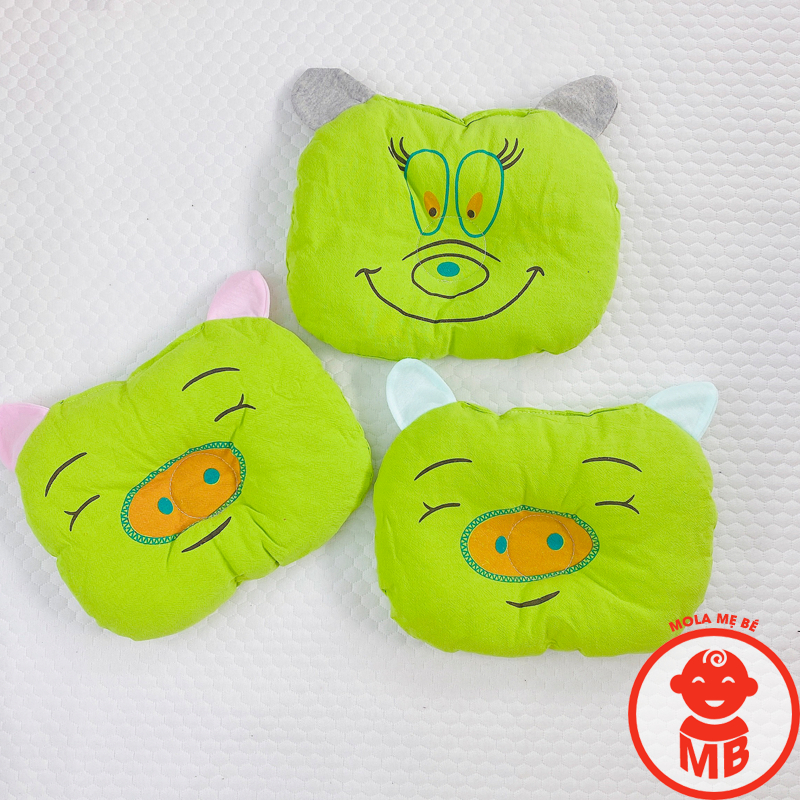 Gối sơ sinh cho bé êm mềm hình ngộ nghĩnh dễ thương G01