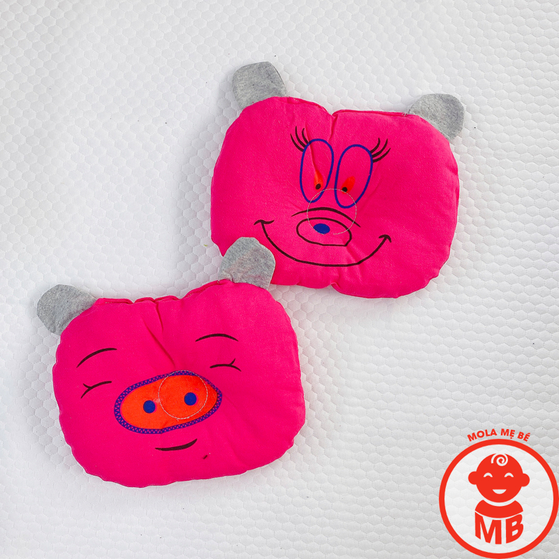 Gối sơ sinh cho bé êm mềm hình ngộ nghĩnh dễ thương G01