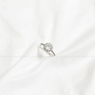Nhẫn Round Sparkle Halo Ring