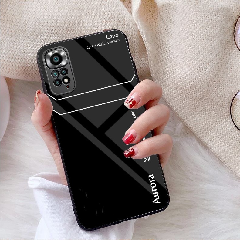 Ốp Lưng XIAOMI REDMI NOTE 11S, NOTE 11 4G, NOTE 11 5G , NOTE 11 PRO, NOTE 11 PRO 5G Mặt kính gương sáng bóng cao cấp