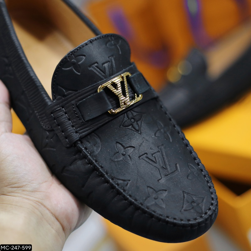 Giày Moca Nam - Da Lộn Lên Chân Siêu Sang Chảnh MC247