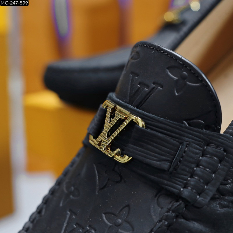 Giày Moca Nam - Da Lộn Lên Chân Siêu Sang Chảnh MC247