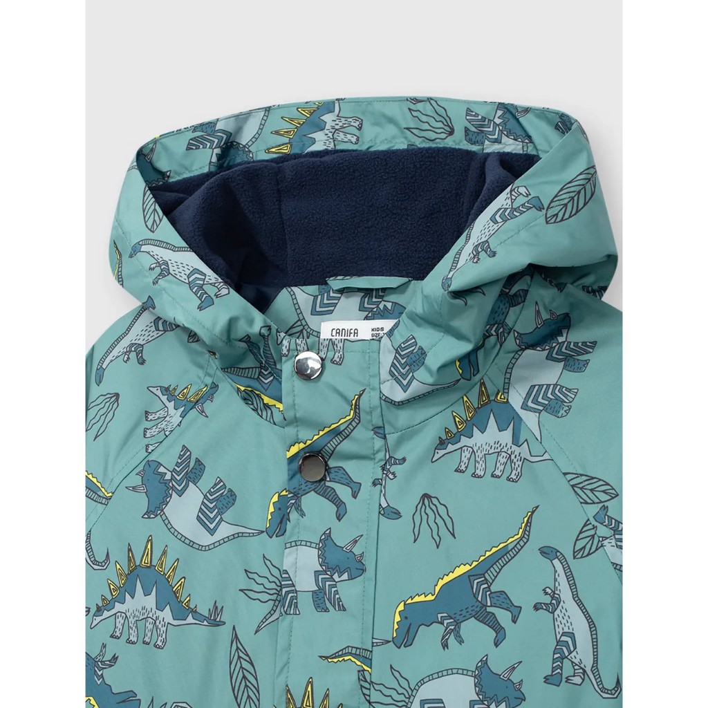 CANIFA Áo khoác gió bé trai chống thấm nước lót lông