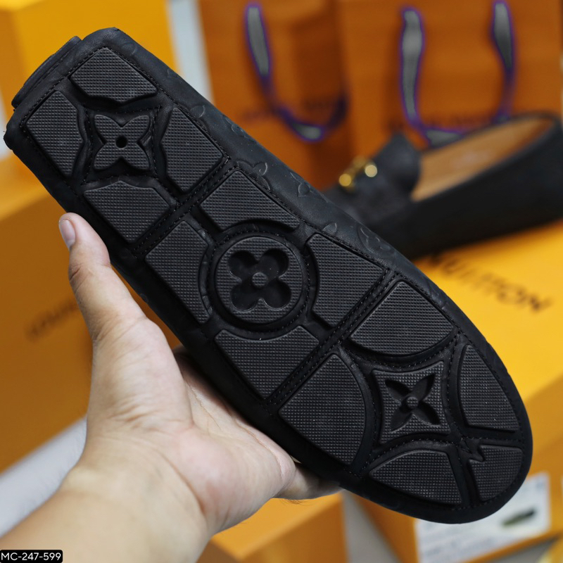 Giày Moca Nam - Da Lộn Lên Chân Siêu Sang Chảnh MC247