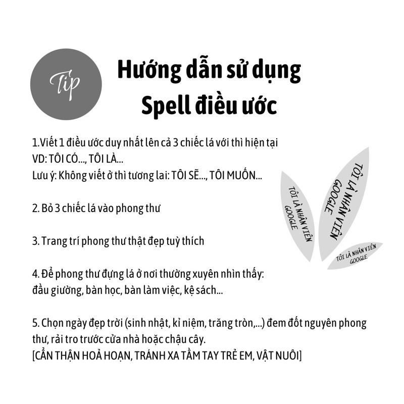 Phong Thư Điều Ước