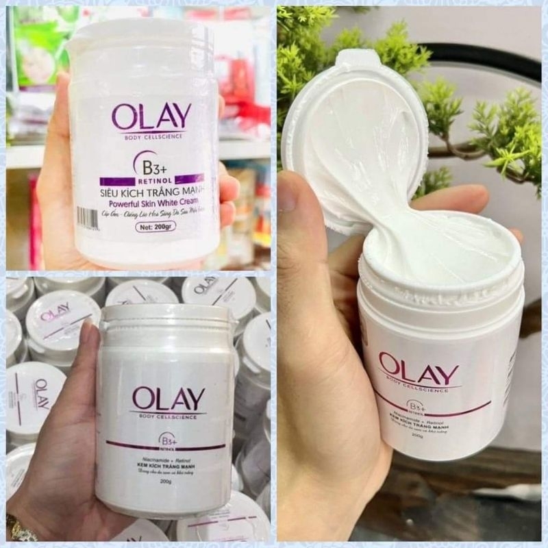 Kích trắng Olay chất xịn 200gram