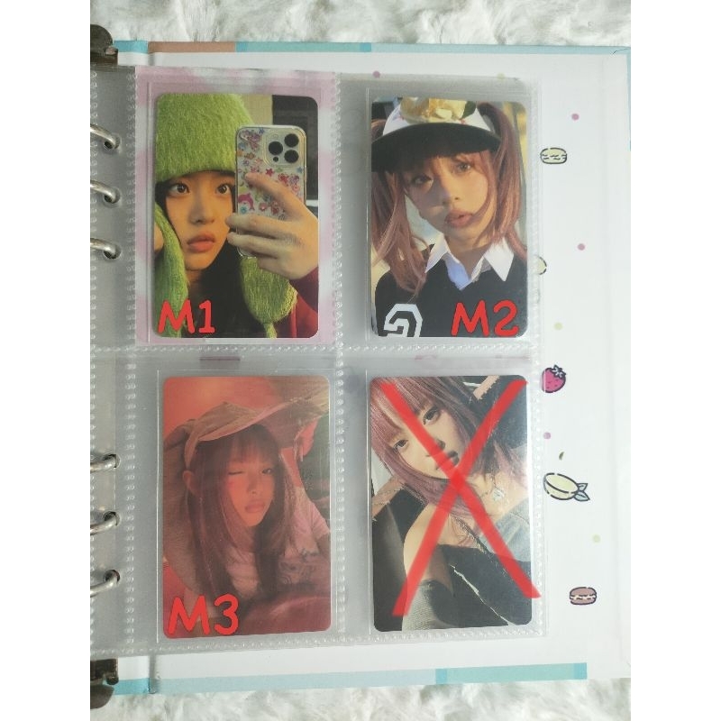 Card Hanni NewJeans chính hãng