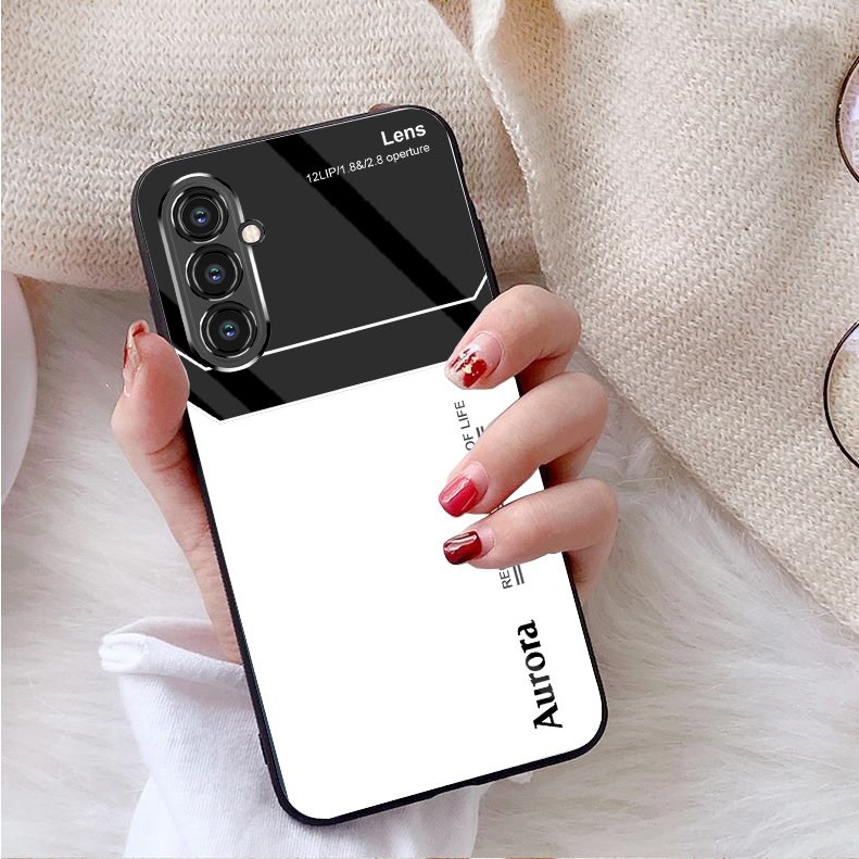 Ốp Lưng SAMSUNG GALAXY A14, A24, A34 5G, A54 5G Mặt kính gương sáng bóng cao cấp