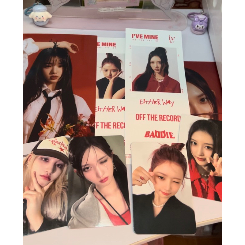 Thẻ hình ảnh photocard Pob Withmuu Ive " Ive Mine" off the record