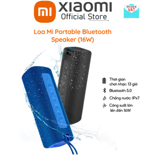 Loa bluetooth Xiaomi Mi Portable Bluetooth Speaker 16W, Chống nước, bản quốc tế - Bảo hành 12 tháng