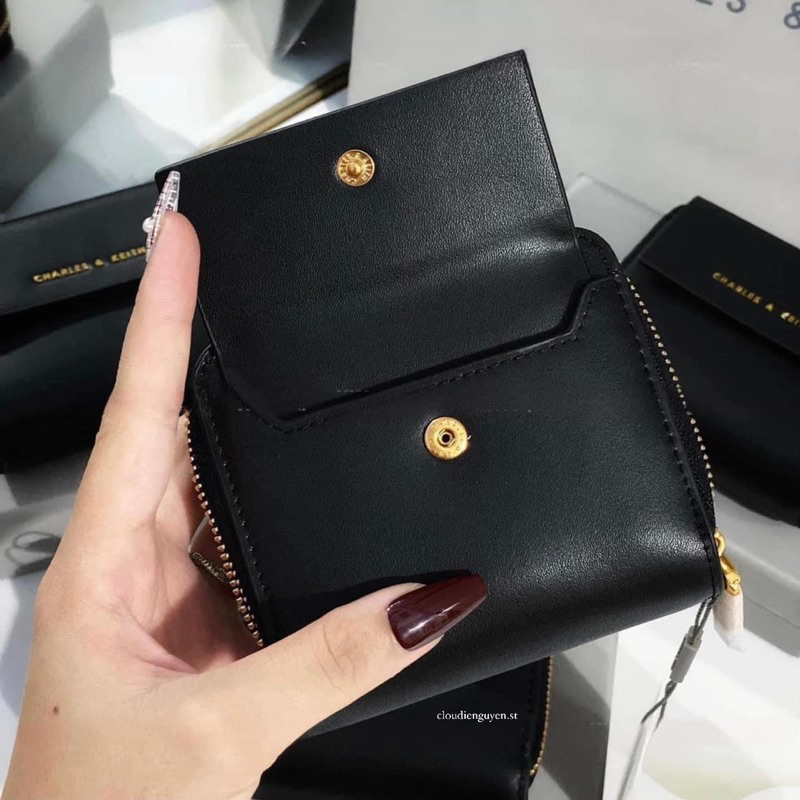 Ví gập cầm tay mini CHARLES N KEITH