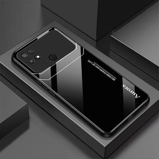 Ốp Lưng XIAOMI POCO C40 Mặt kính gương sáng bóng cao cấp