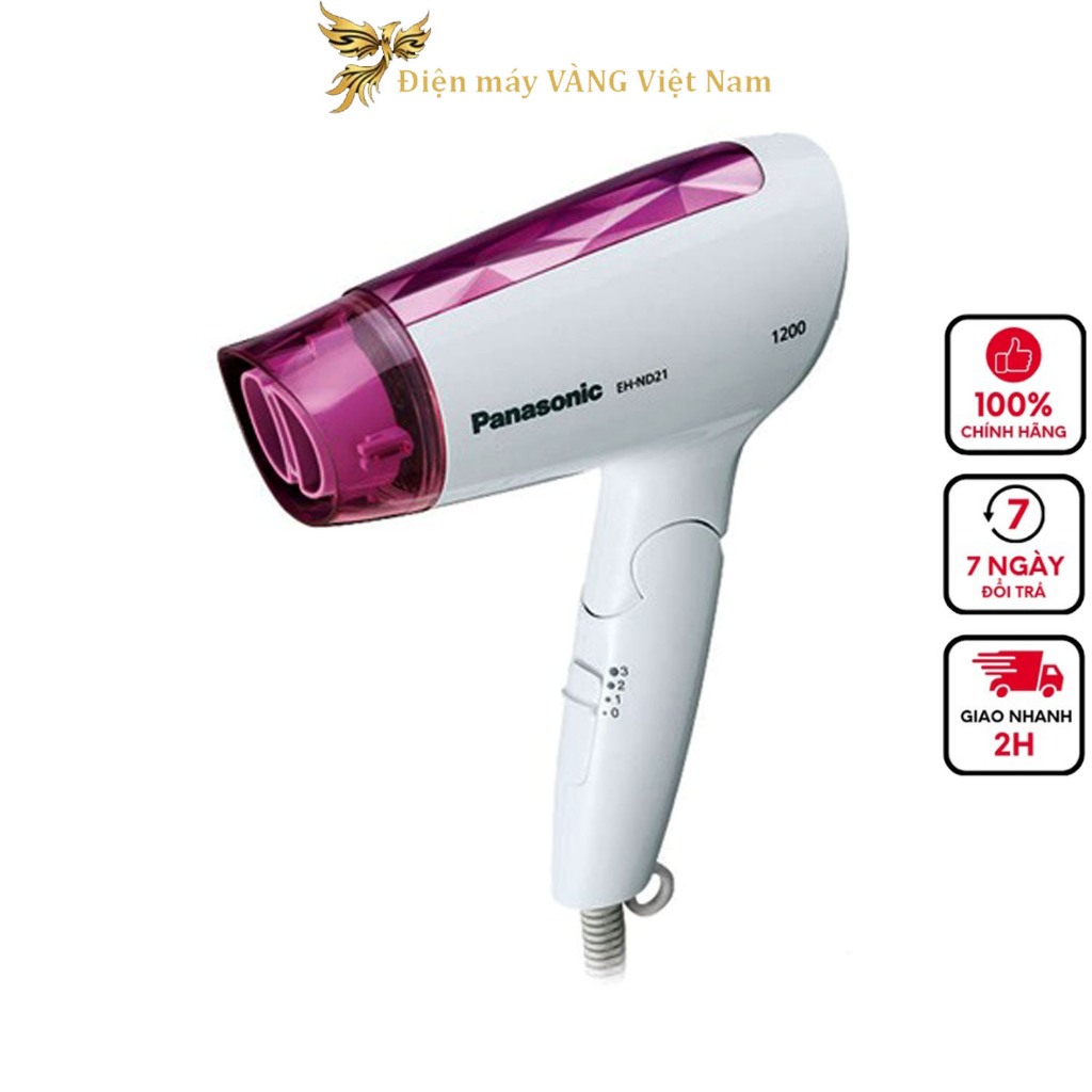 Máy sấy tóc Thái Lan Panasonic EH-ND21 (Tím) - Hàng nhập khẩu