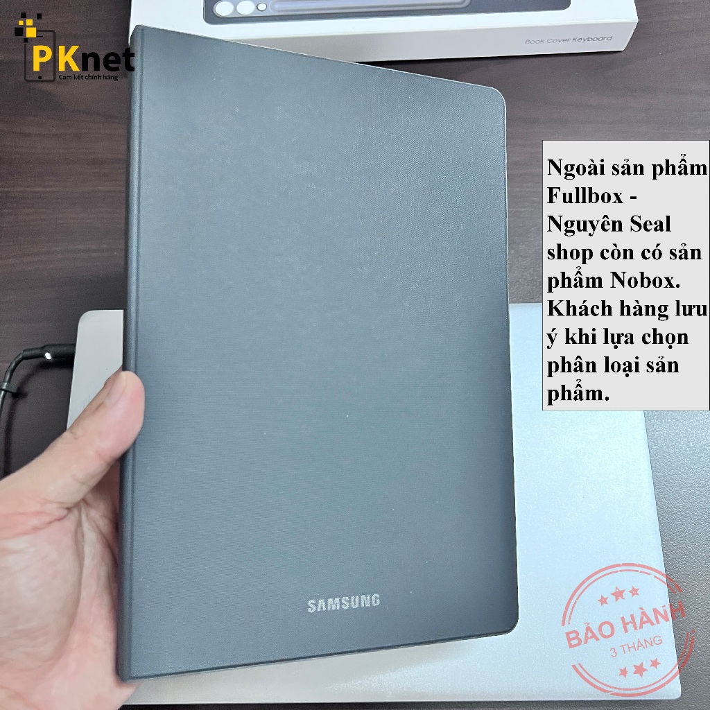 Bao da Tab S6 Lite Samsung Book Cover  Bảo hành 3 tháng.