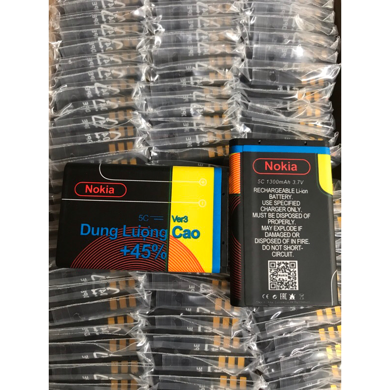 Pin 5C dung lượng cao + 45% chống chập - chống phù