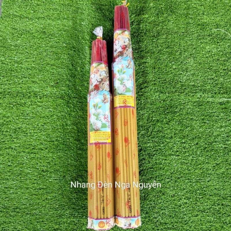 (Bó 61 cây)Nhang đũa thơm hương Lài đặc biệt/Nhang sào cao cấp 5-6-7 tấc Thiên Phú Hương