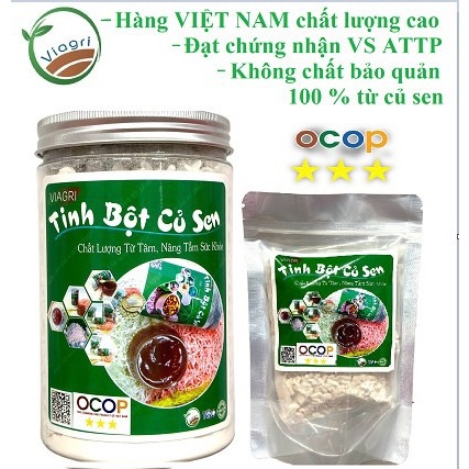 TINH BỘT CỦ SEN NGUYÊN CHẤT NHÀ LÀM 100% NGUYÊN CHẤT GIÚP NGỦ NGON GIẢM CÂN TỐT