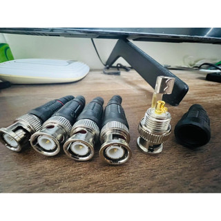 jack Bnc camera lõi đồng mạ vàng siêu xịn- combo 5 chiếc